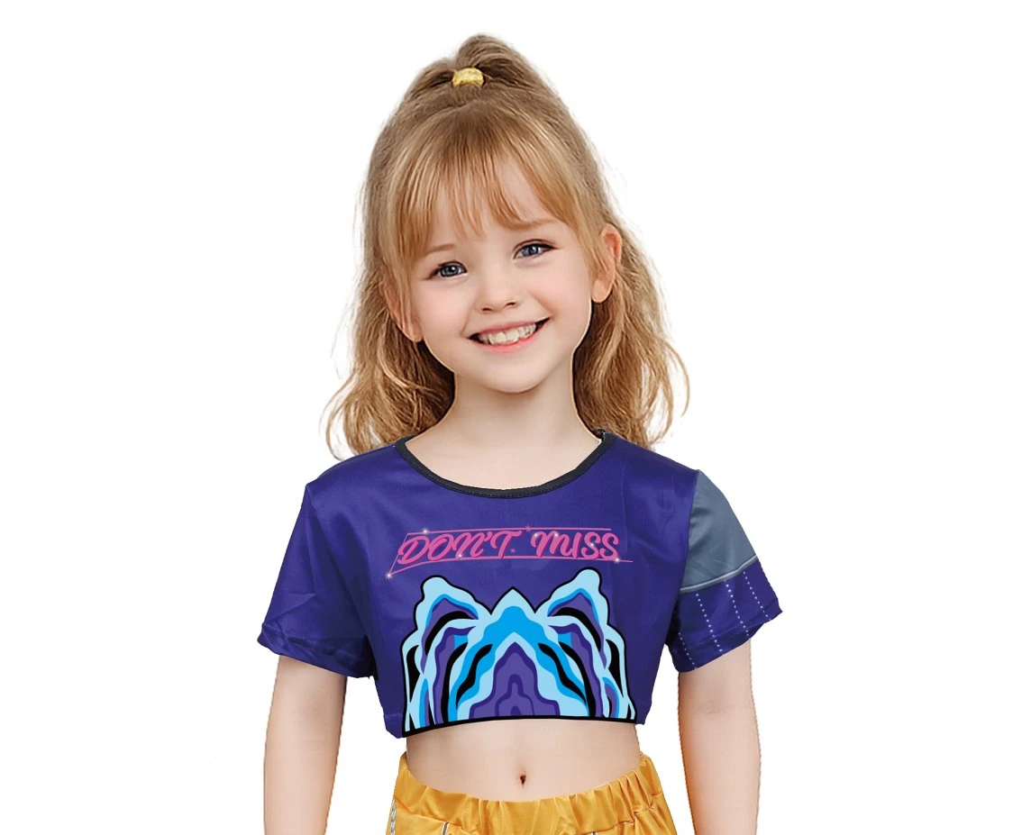 Role play-set for kids KPOP Singer Mira (leggings with skirt, top) size 130/140 cm